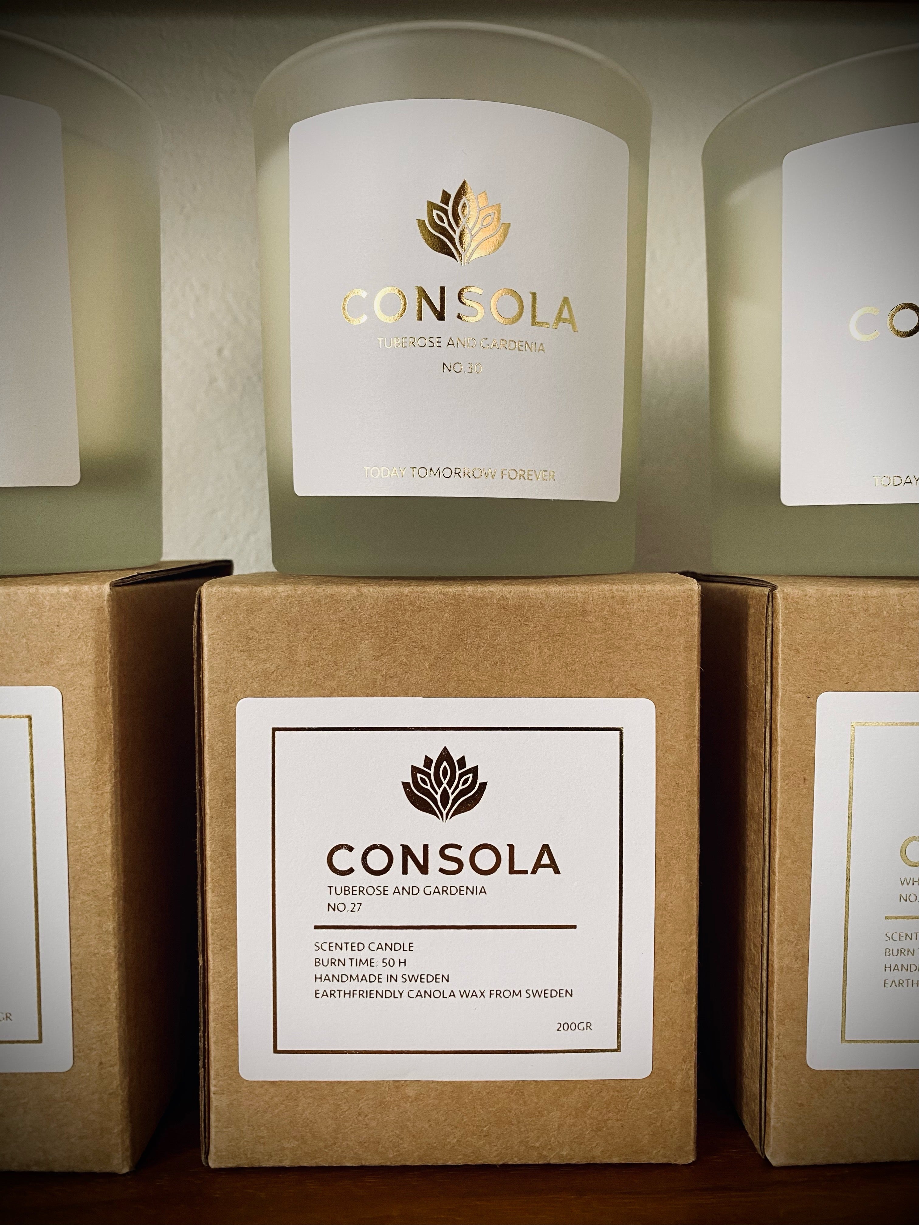 Consola Tuberose & Gardenia Doftljus