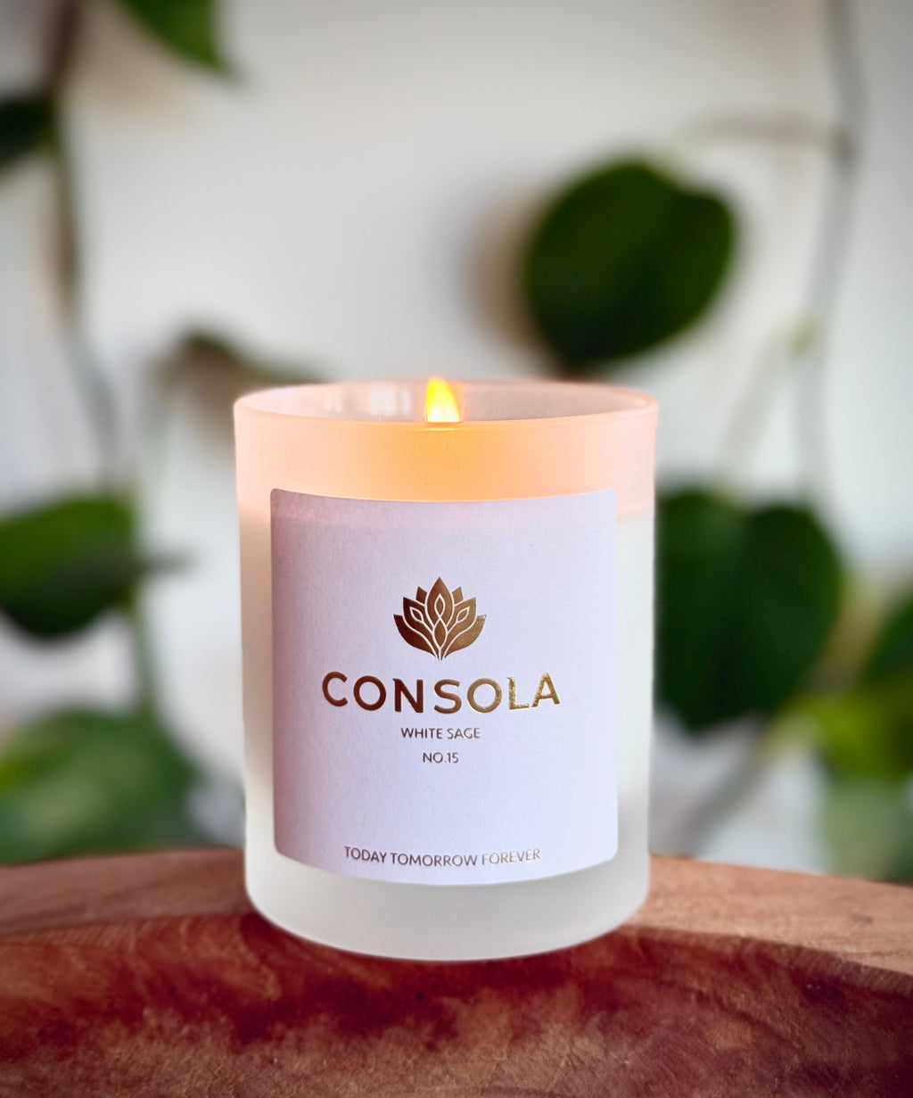 Consola Amber & Cilantro Doftljus