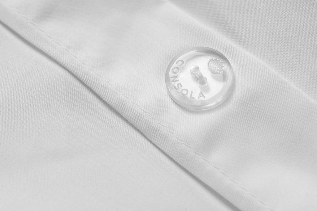 Consola Bäddset Satin Vitt