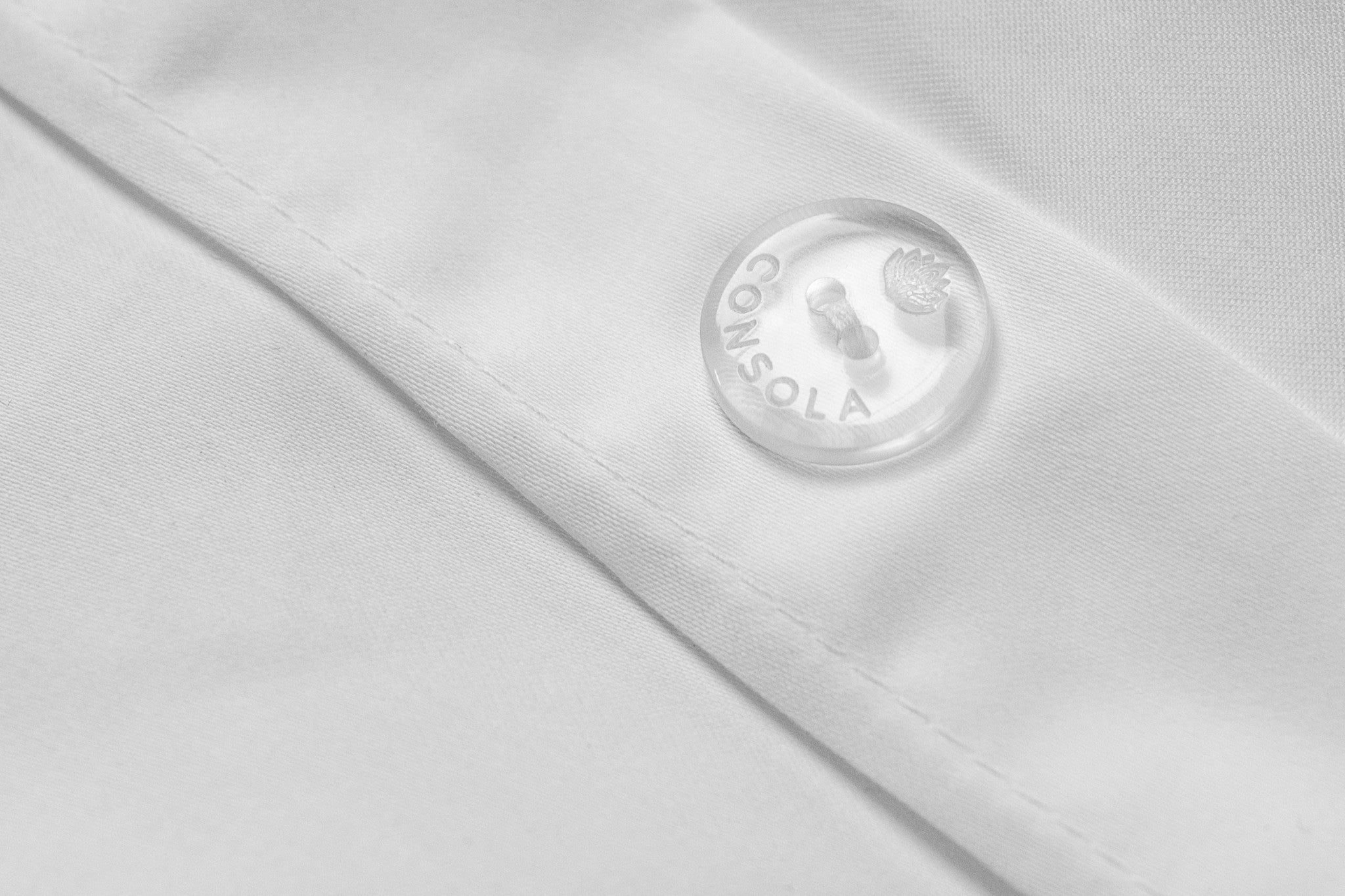 Consola Bäddset Satin Vitt