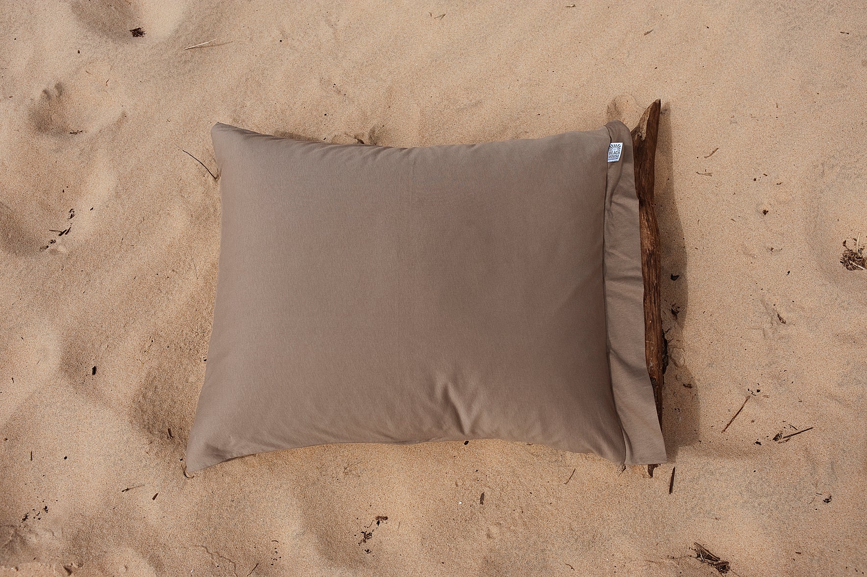 Beach House Örngott Plain Coffee