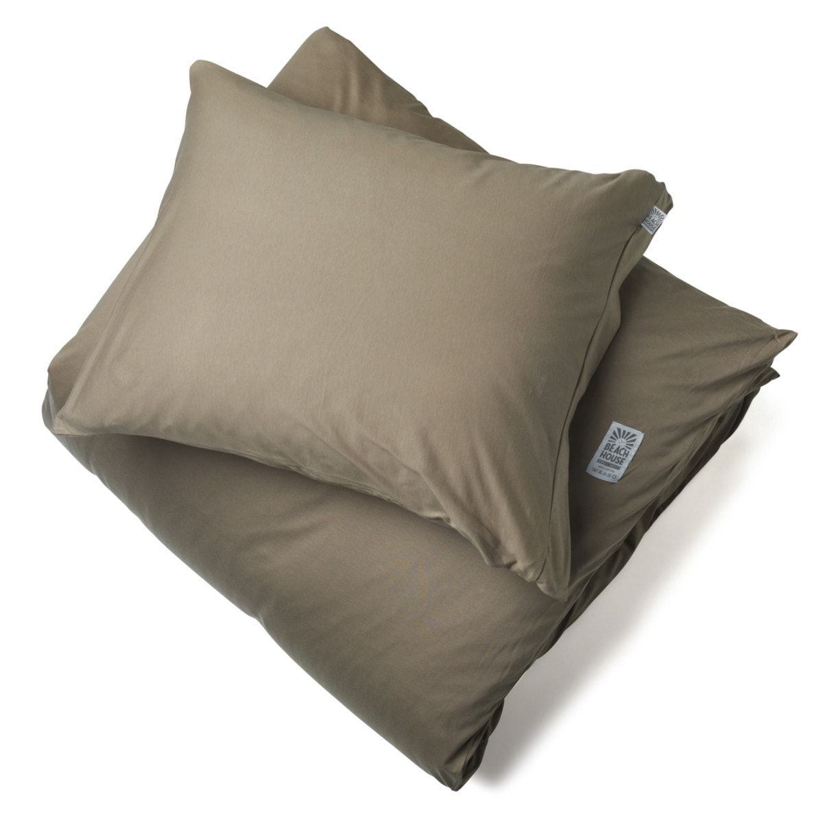 Beach House Örngott Plain Coffee