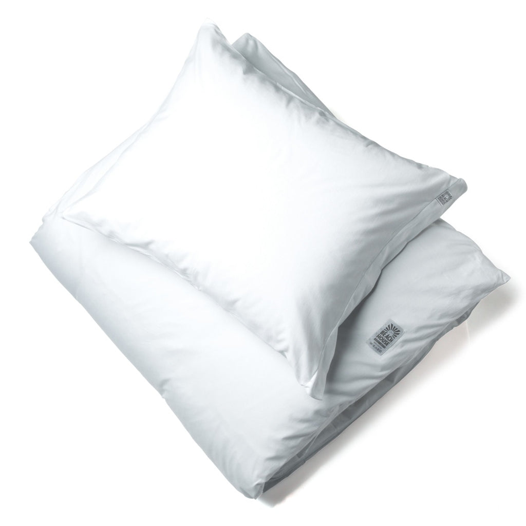 Beach House Påslakan Plain White