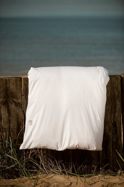 Beach House Påslakan Plain White