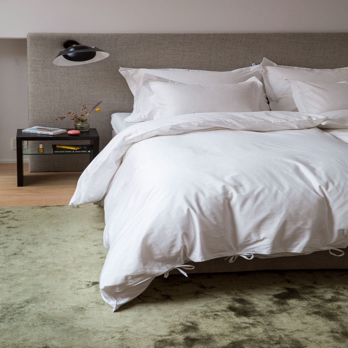 Mille Notti Satina Påslakan EKO Vit